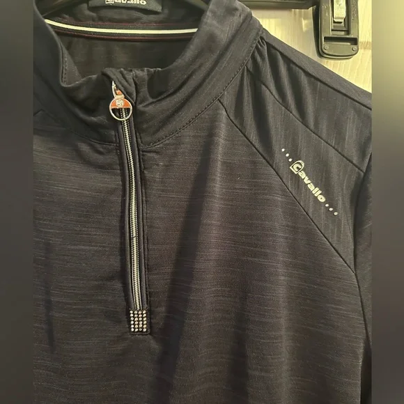 Cavallo lightweight equestrian 1/4 zip shirt - Picture 3 of 7